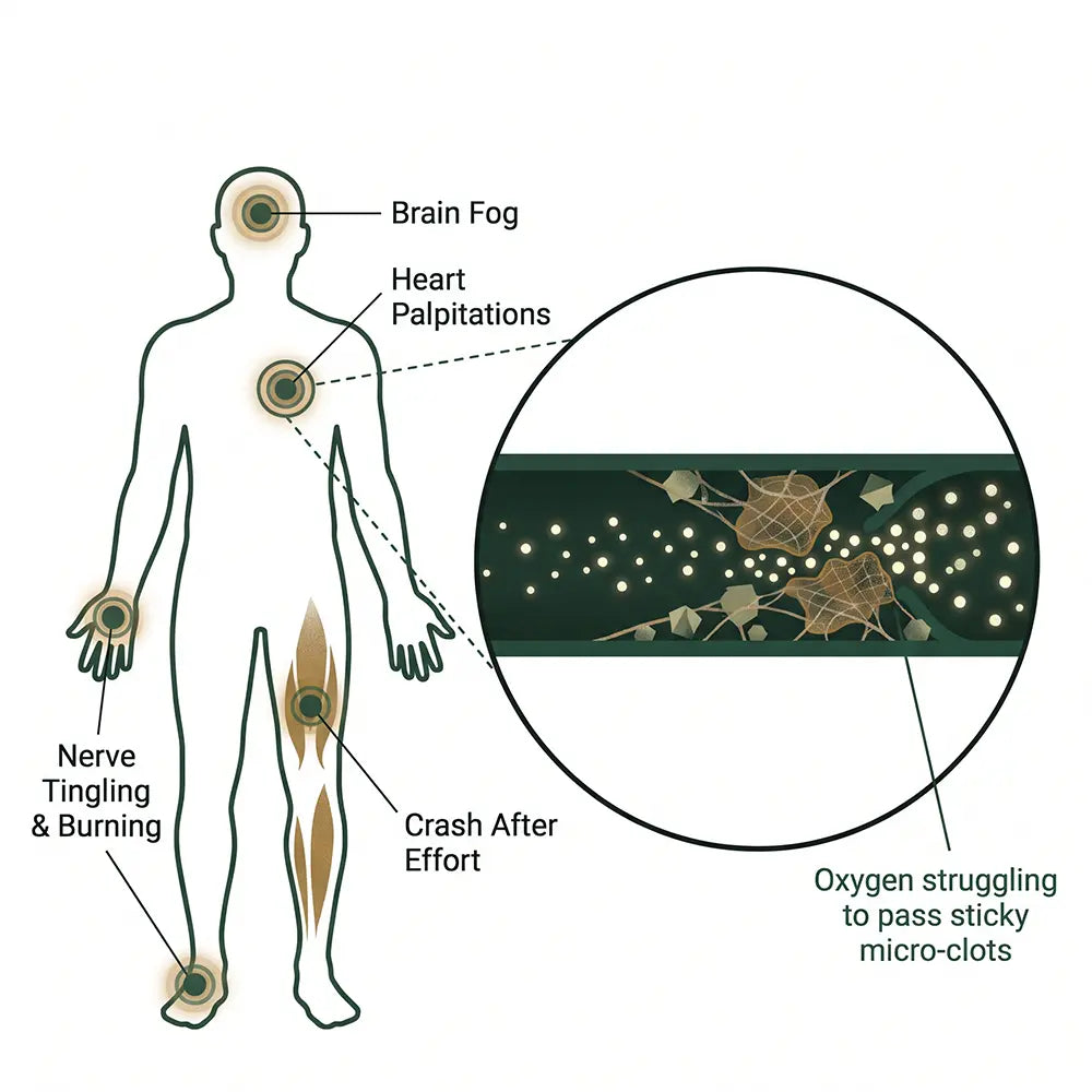 Why you feel tired, foggy and tingly